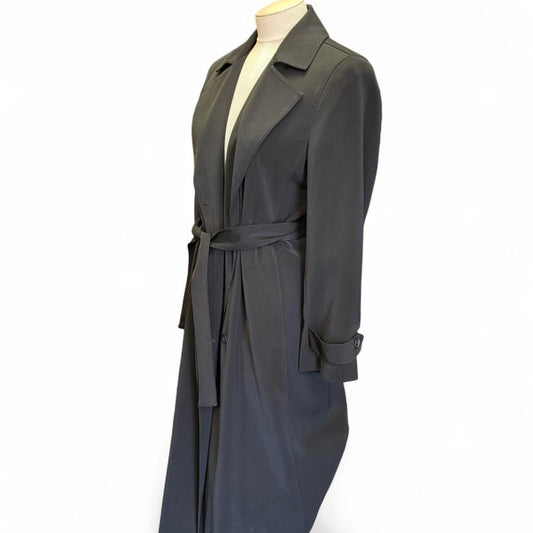Anne klein black trench coat