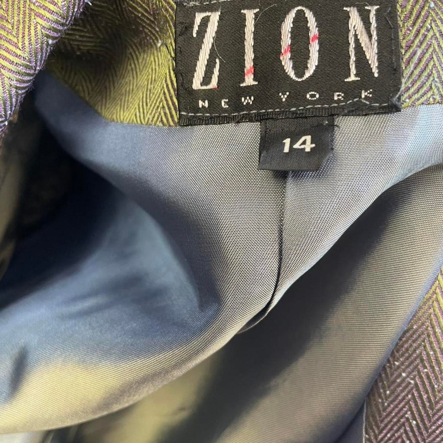Zion new york green blazer