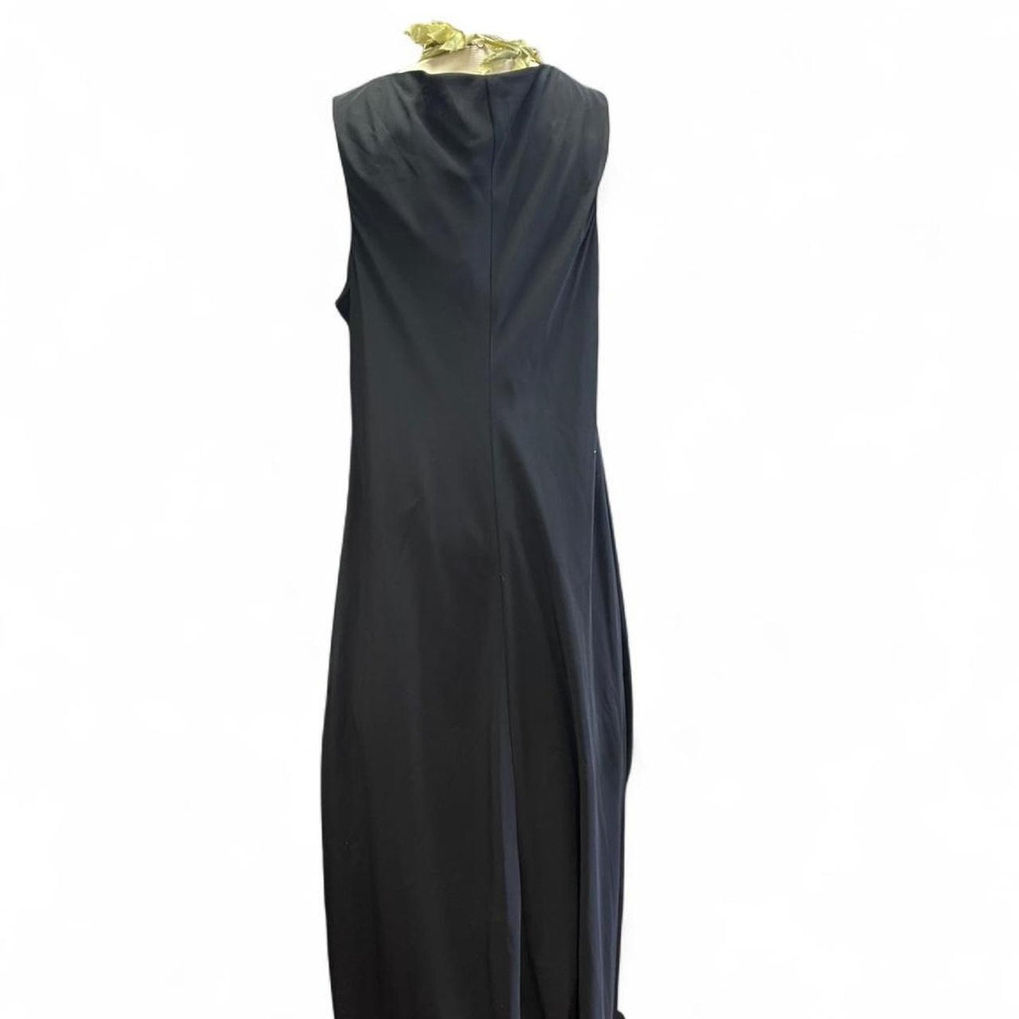 Elegant dining dress with ruffle (size22W)