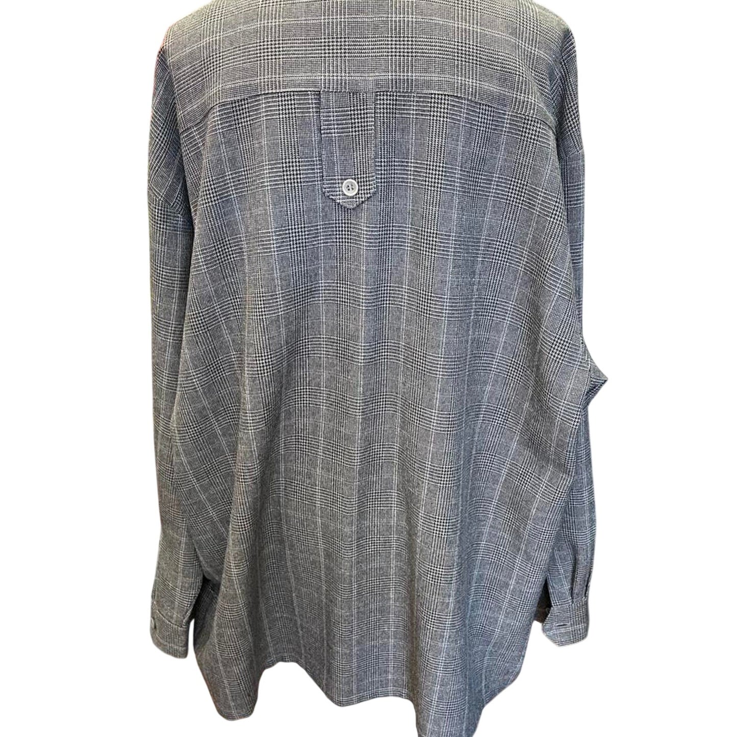 Mens size 40/32 grey plaid