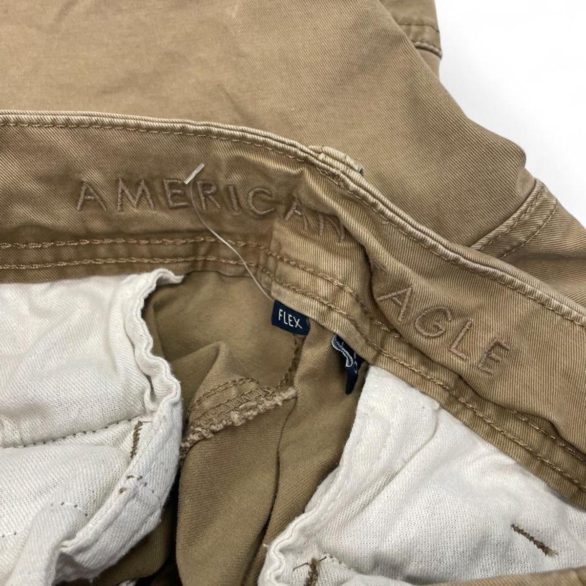 A.American eagle outfitters tan cargo