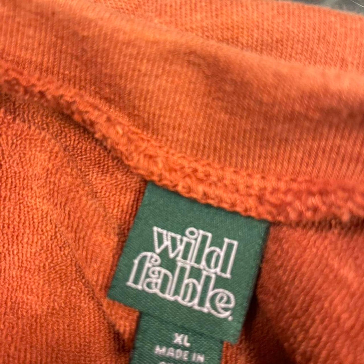 Wild fable orange long sleeve