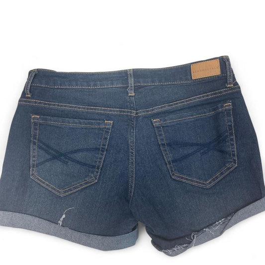 Aeropostale navy blue denim shorts