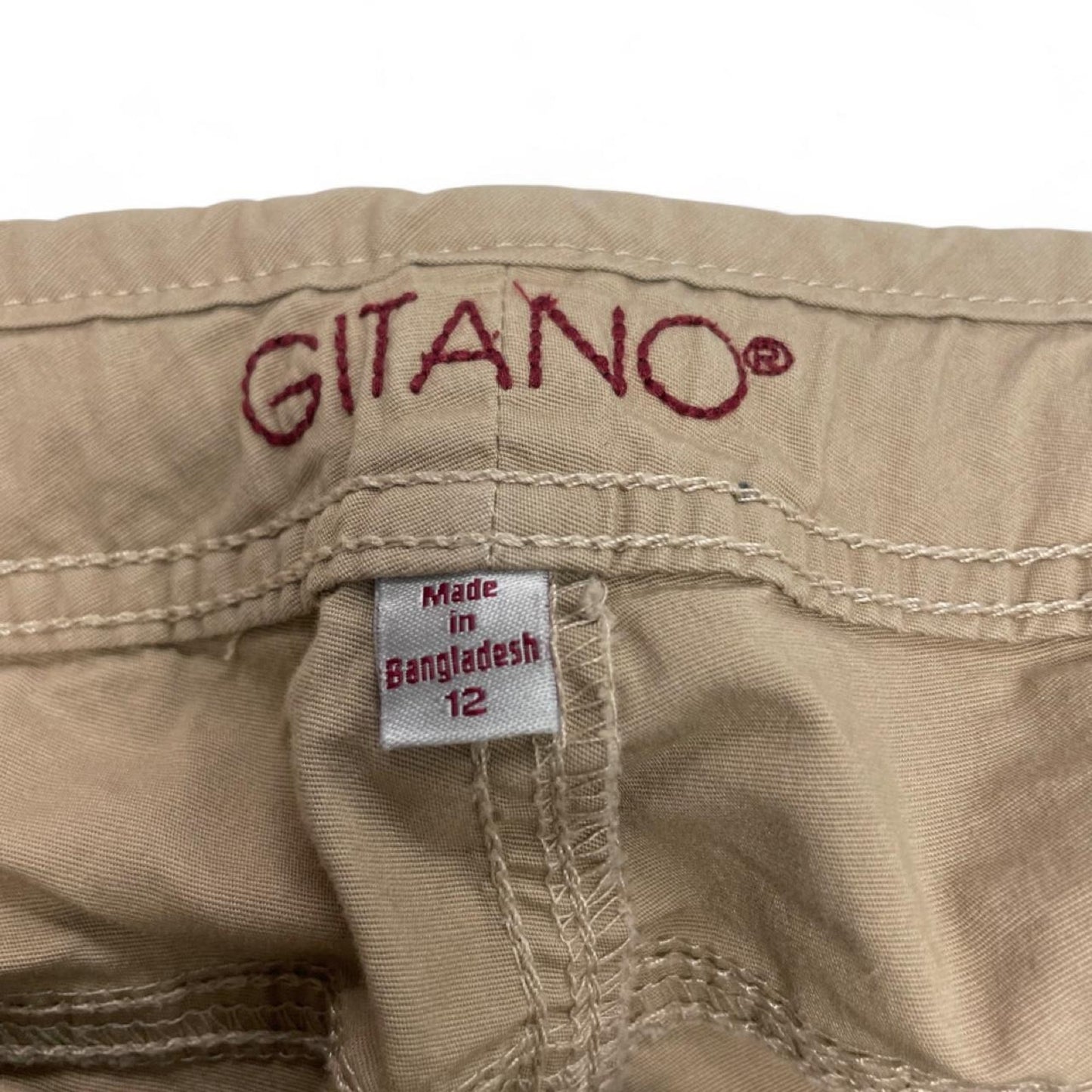 Gitano tan cargo shorts