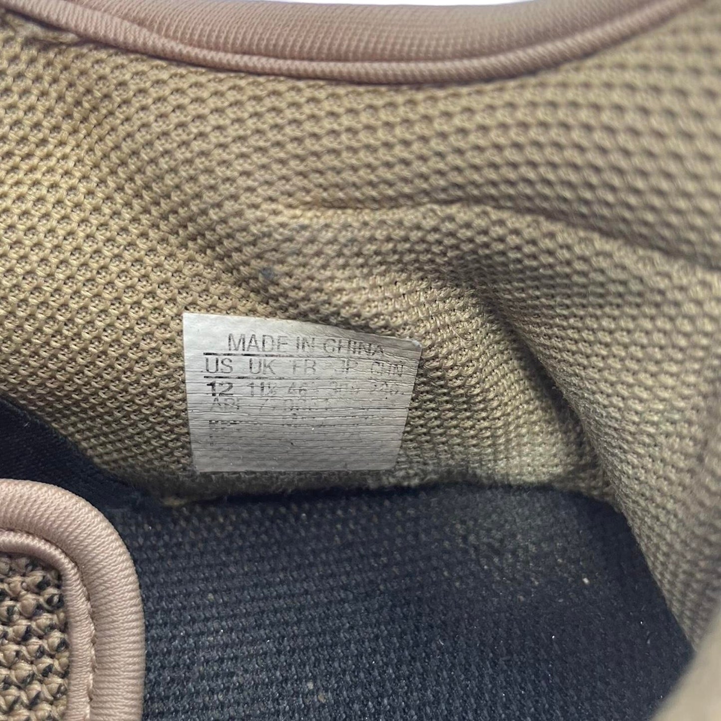 Tan trainers
