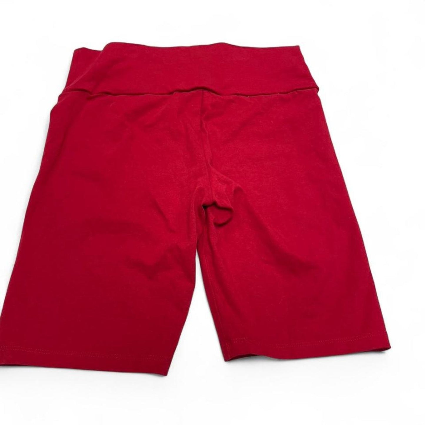Fashion nova red biker shorts