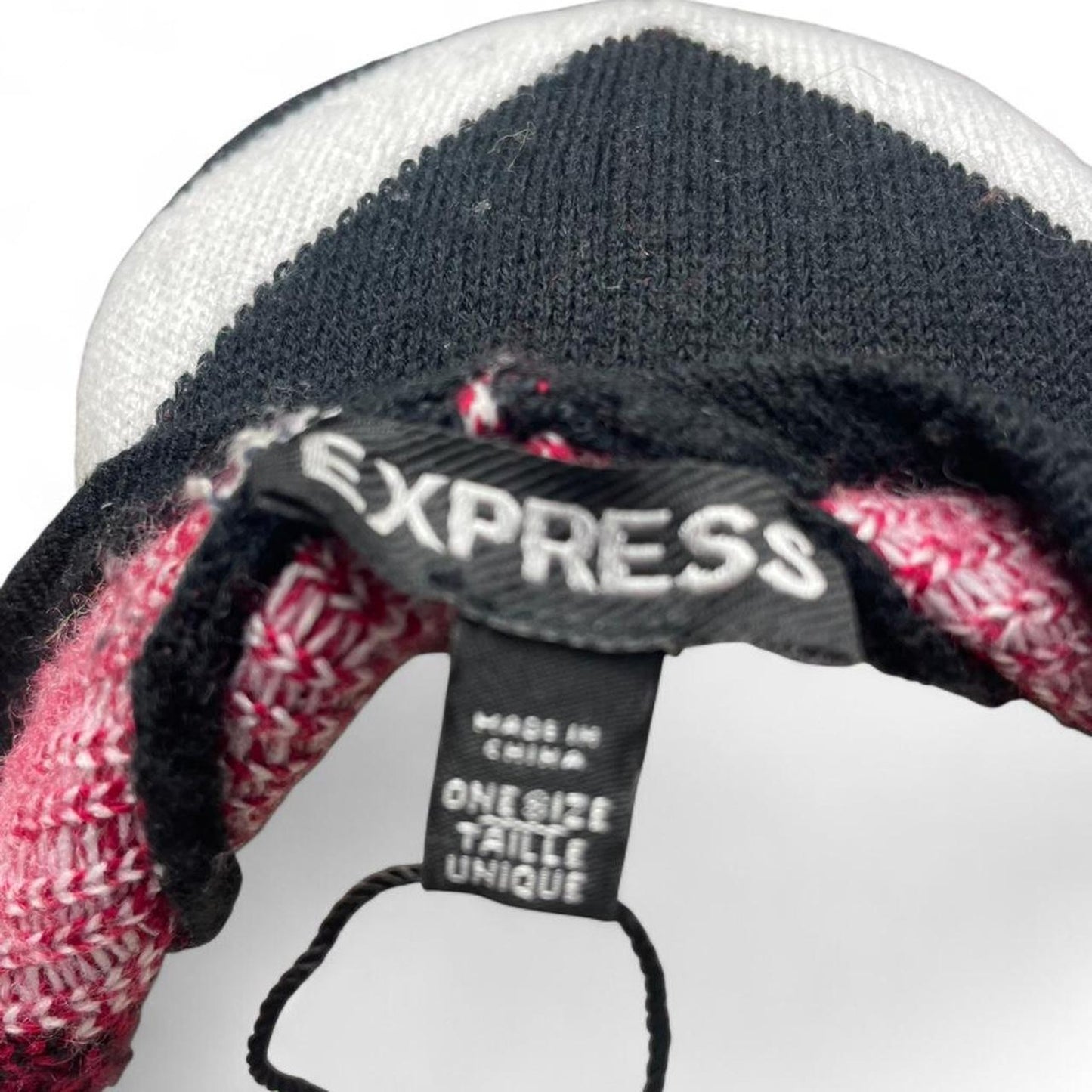 Express black pink striped