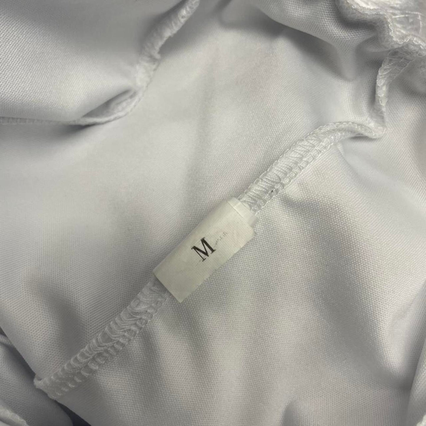 White feather pants