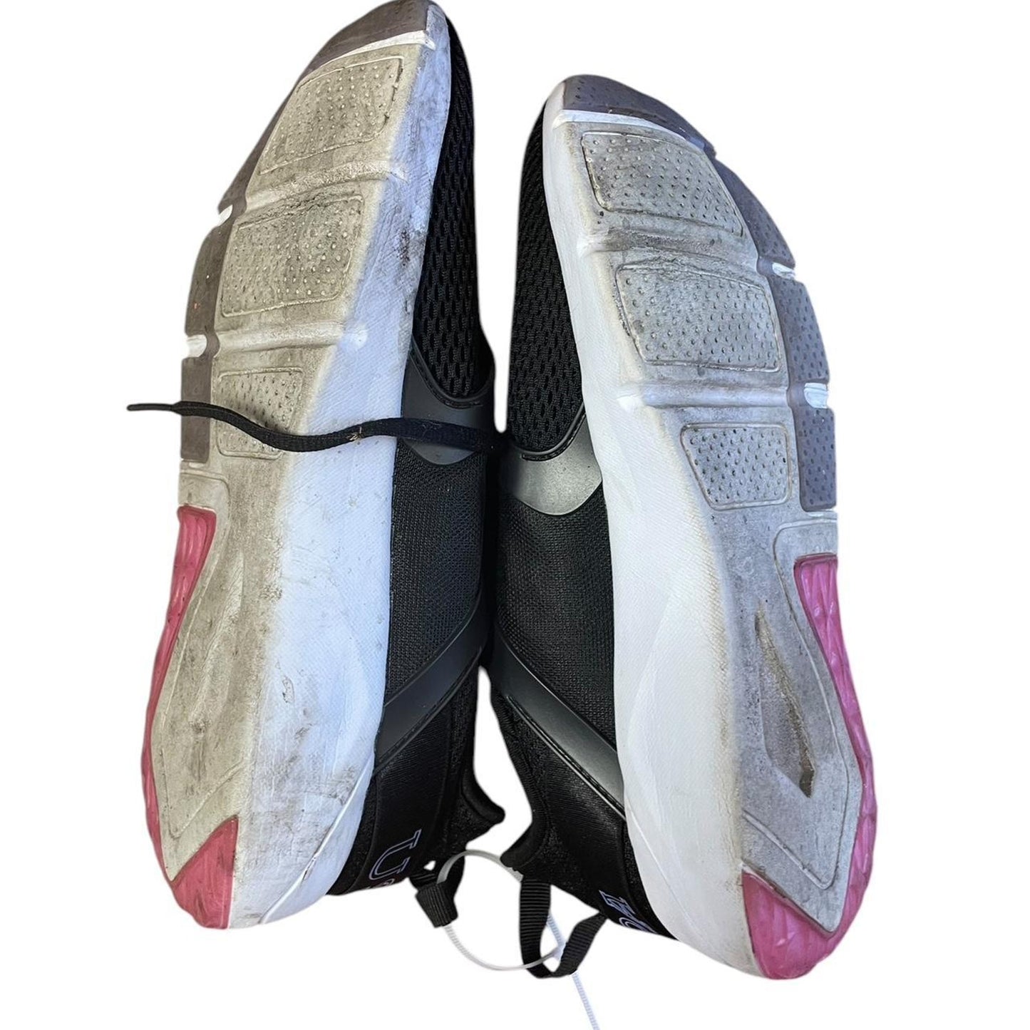 Black and pink nike air