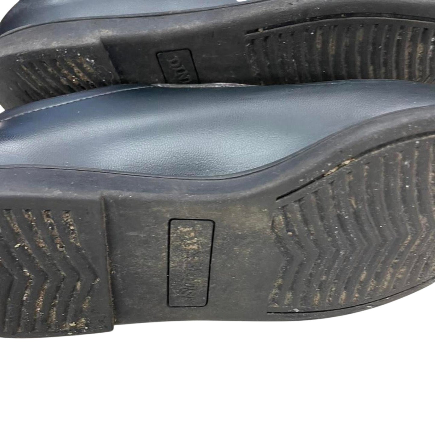 Black leather lace up shoes