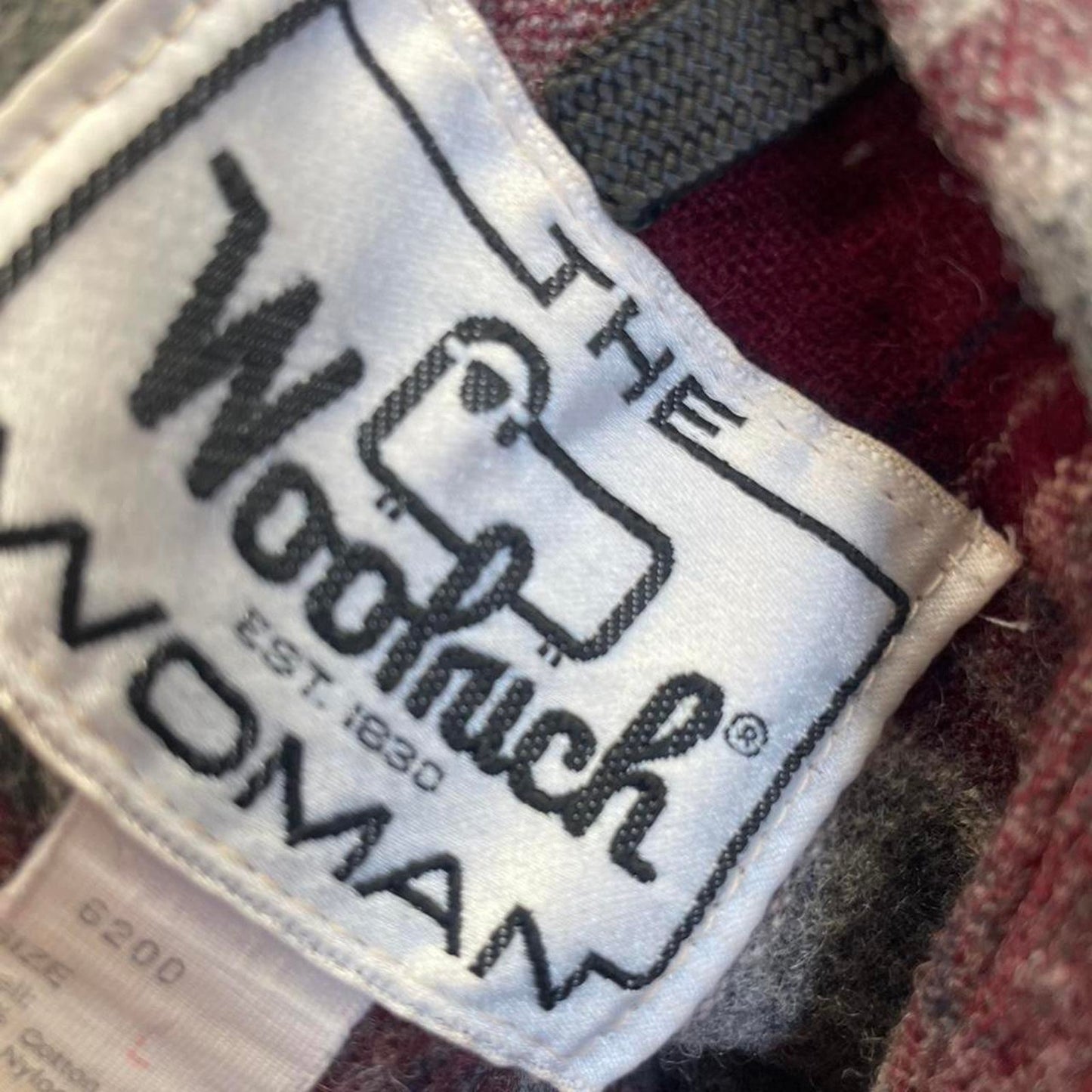 The woolrich woman red plaid