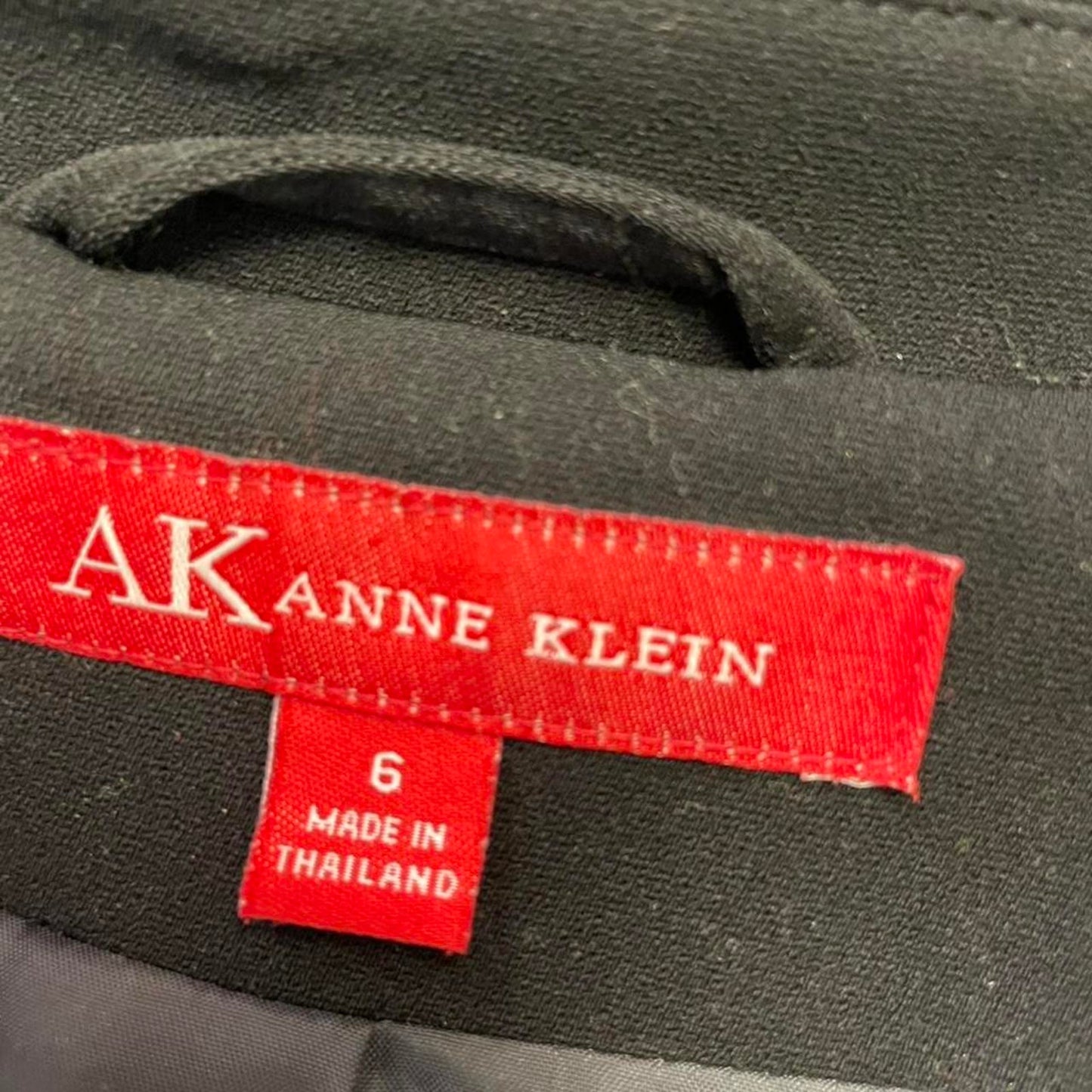 Anne klein black trench coat