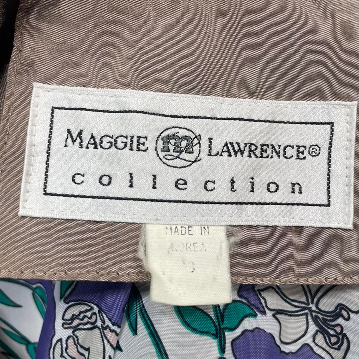 Maggie lawrence collection metallic gold jacket