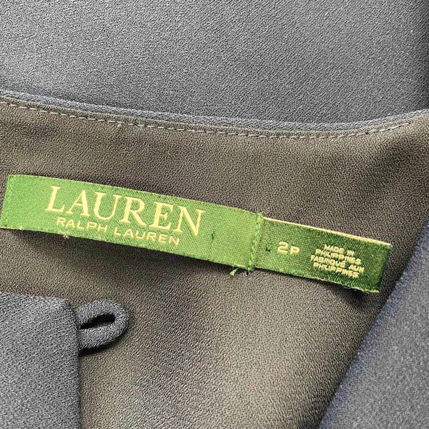 Ralph lauren navy blue dress