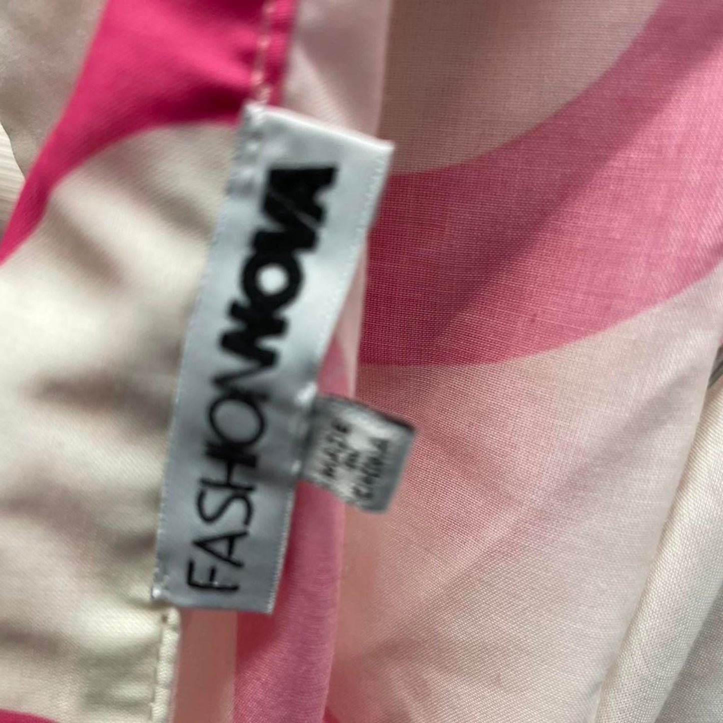 Fashion nova pink and white
