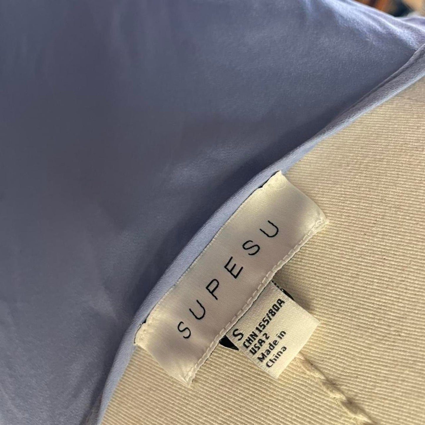 Supesu blue maxi dress