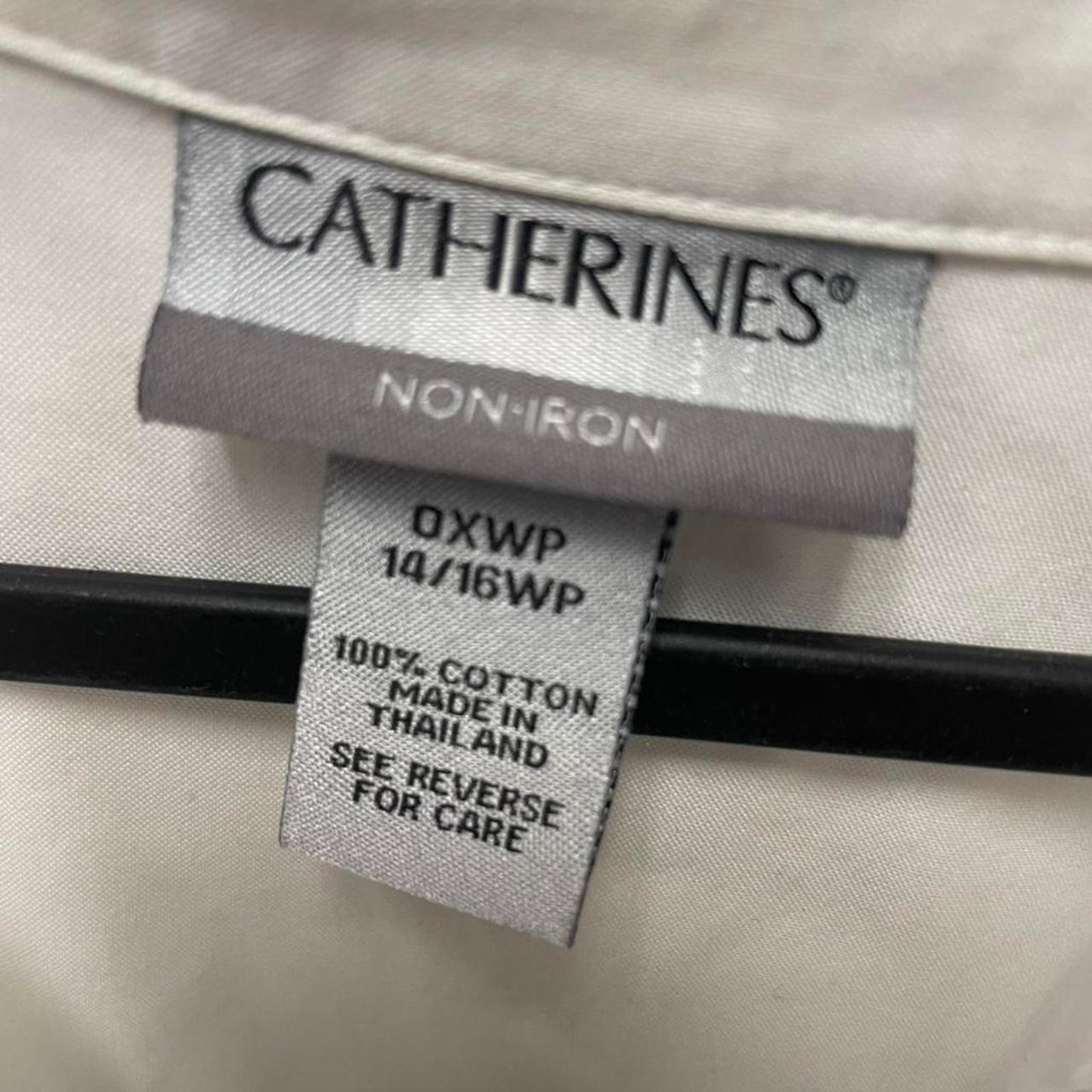 Catherines white button down shirt