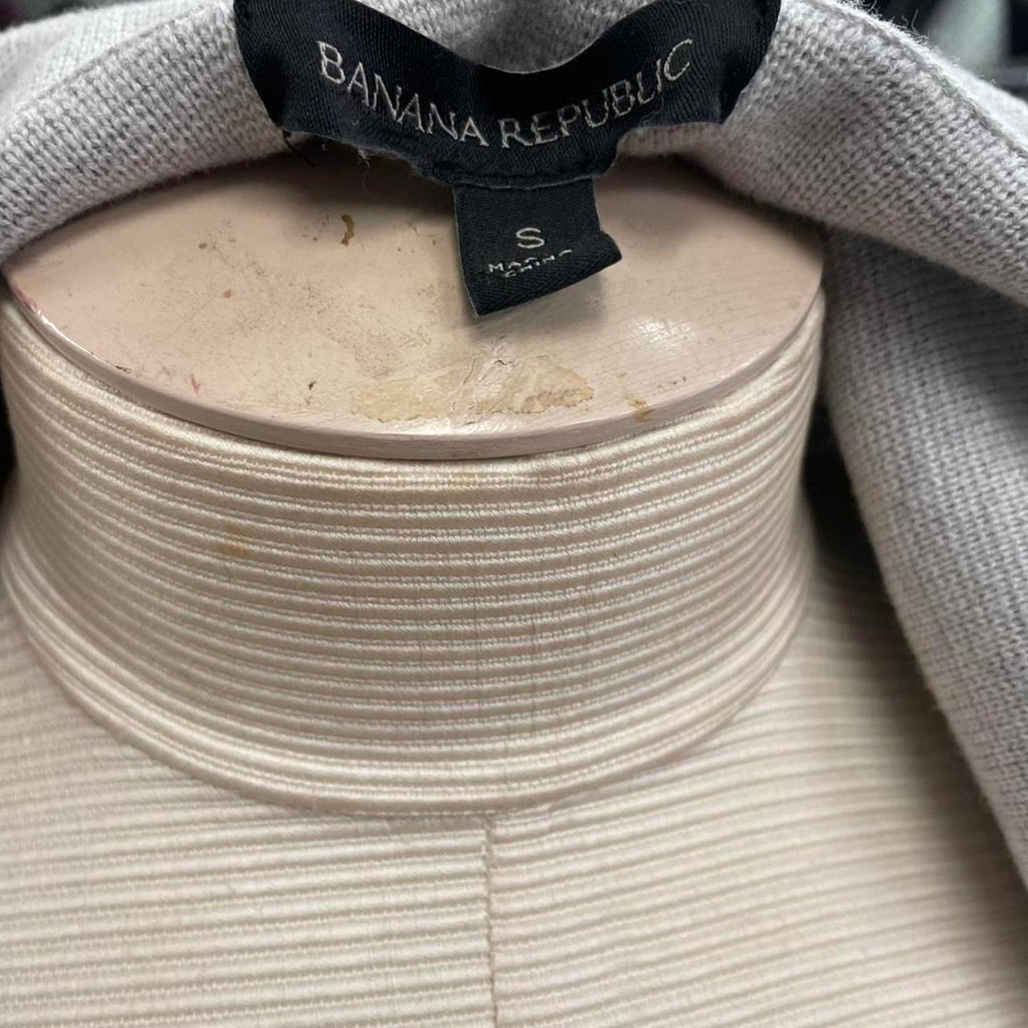 Banana republic grey blazer size