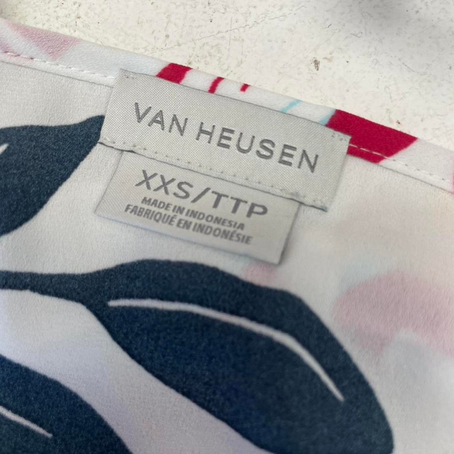 Van heusen multicoloured floral blouse