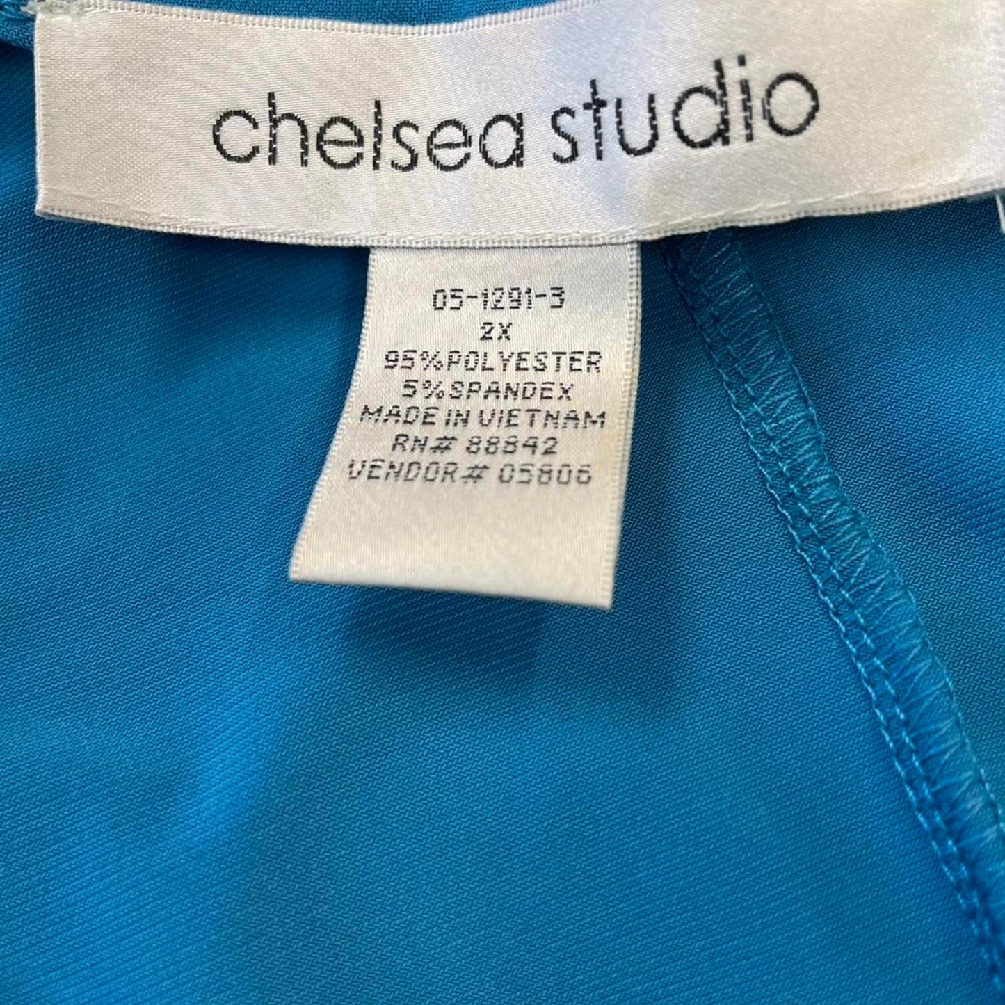 Chelsea studio blue maxi dress