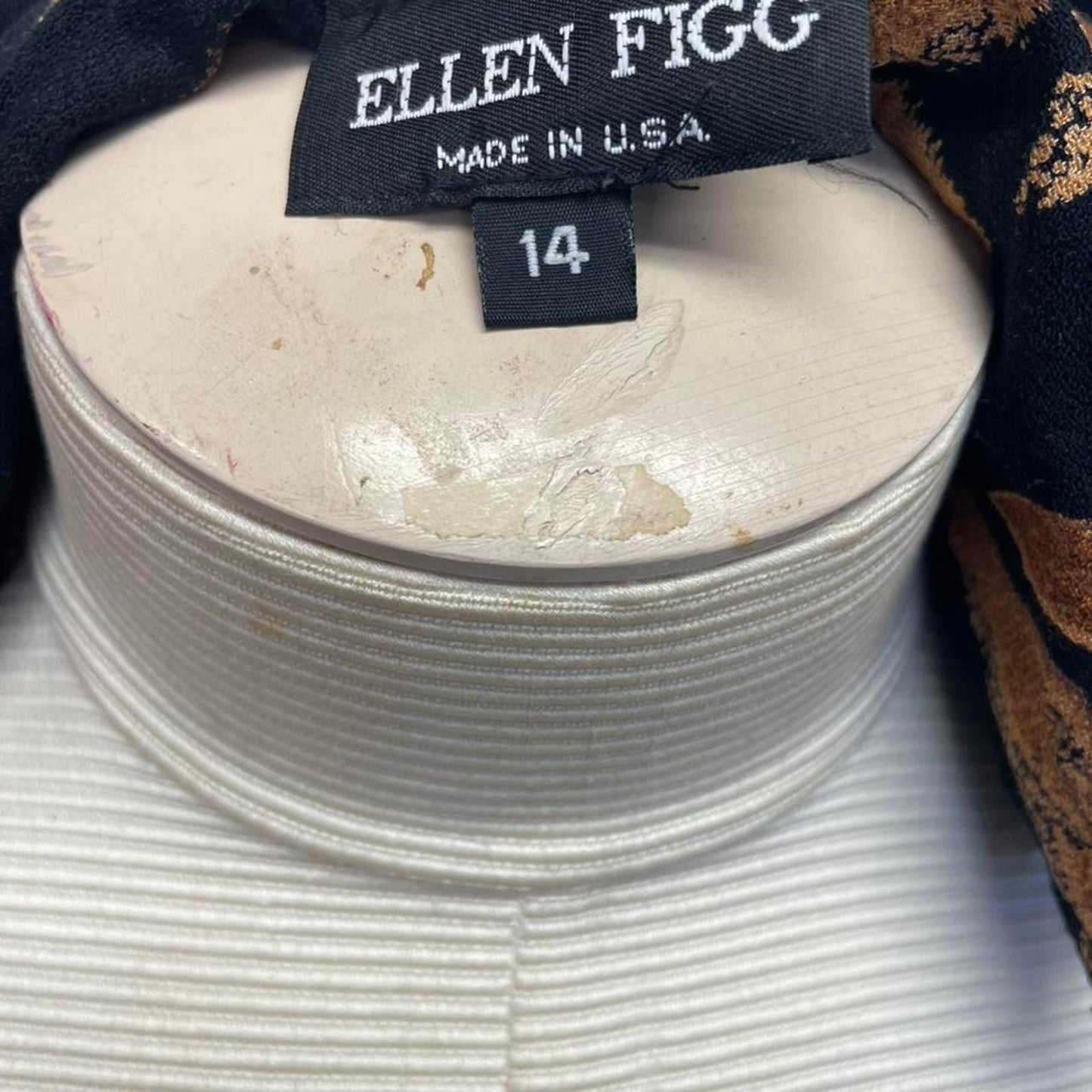 Ellen figg black and brown shirt