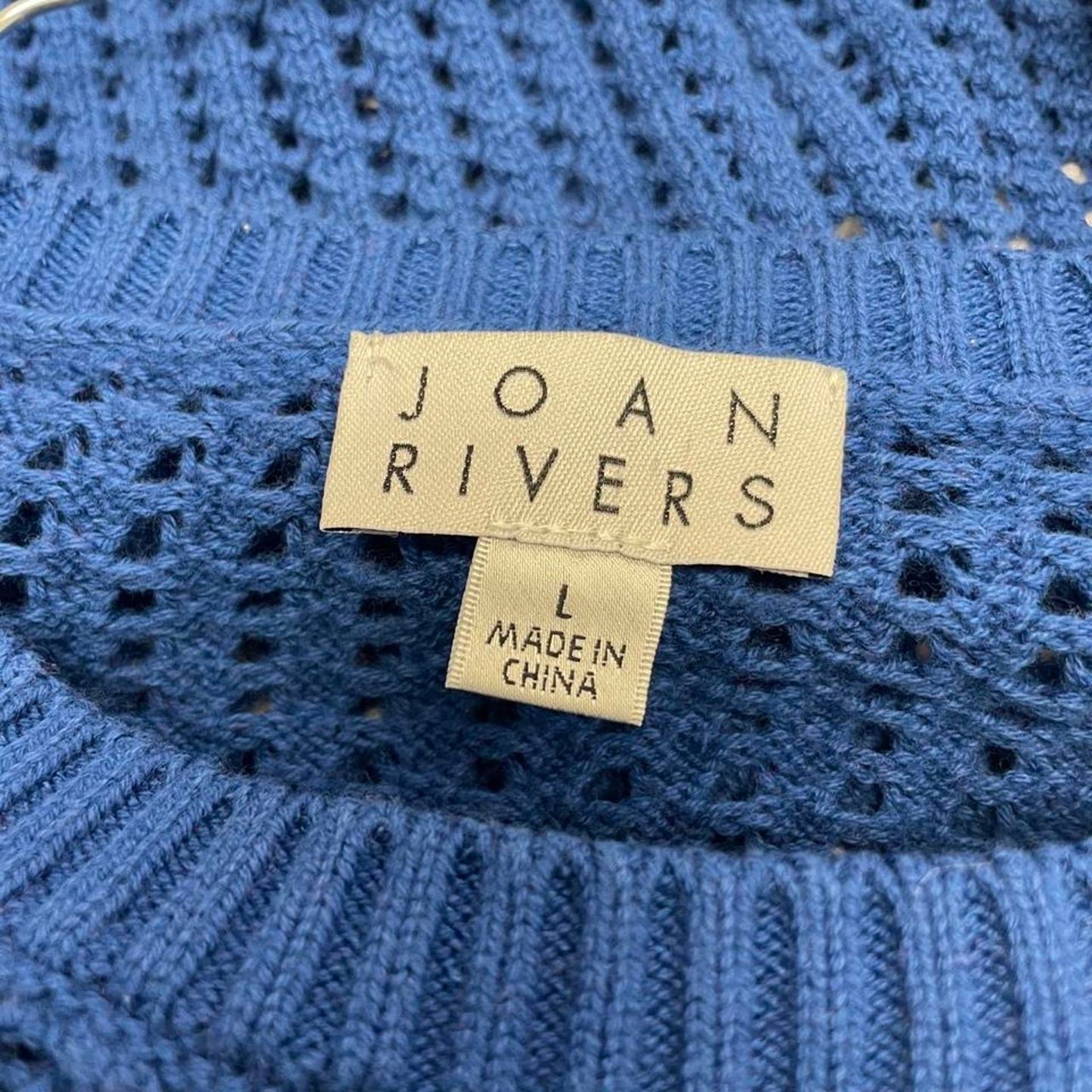 Joan rivers blue american flag