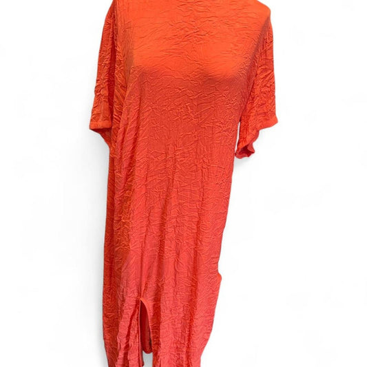 Future collective orange dress