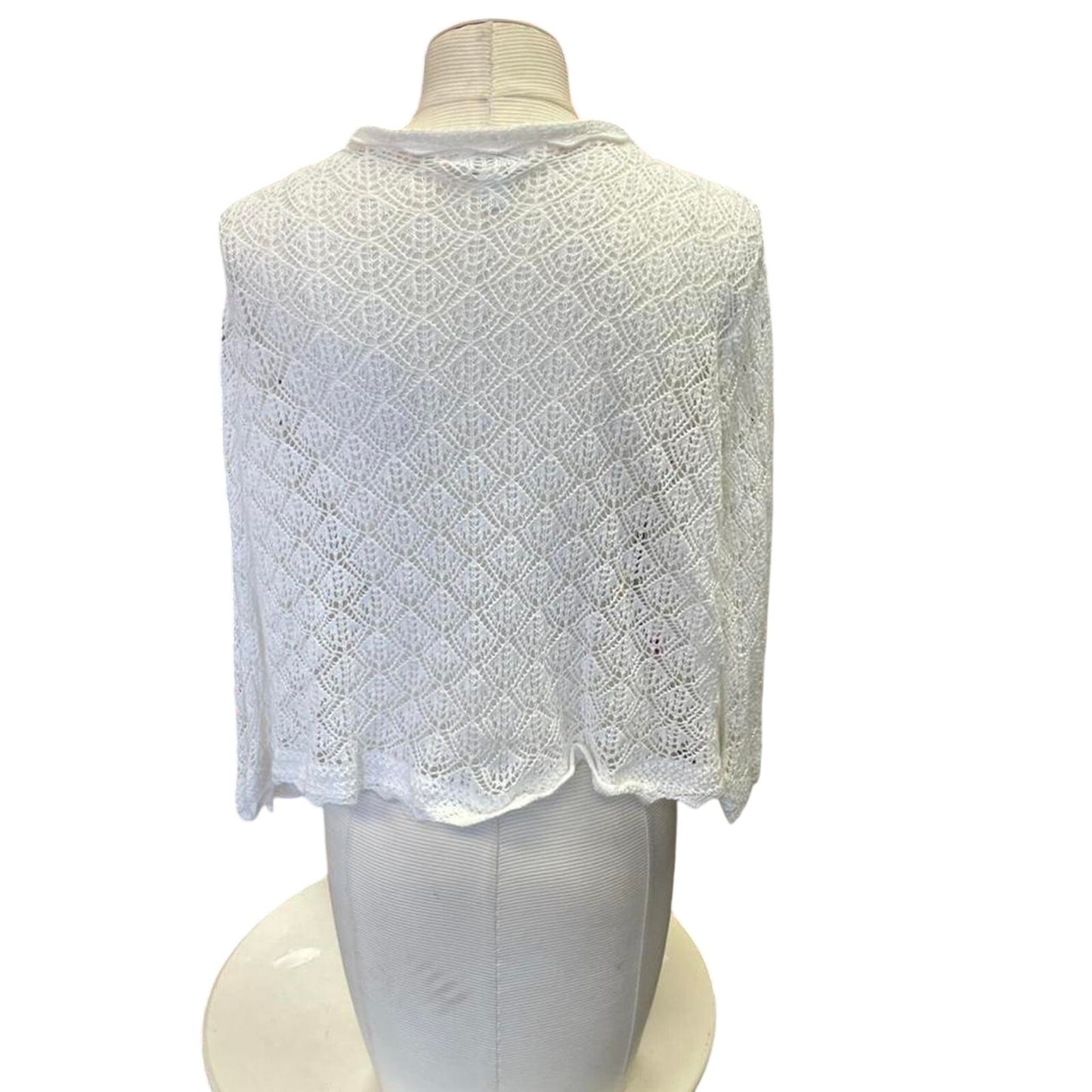 White lace cardigan