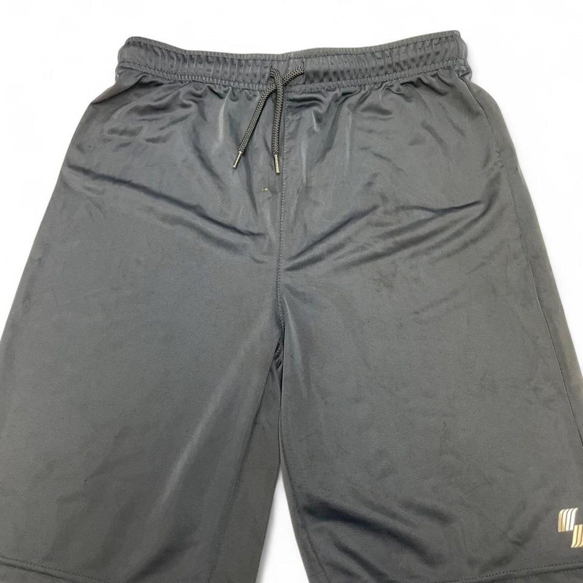 A.Black gray shorts size