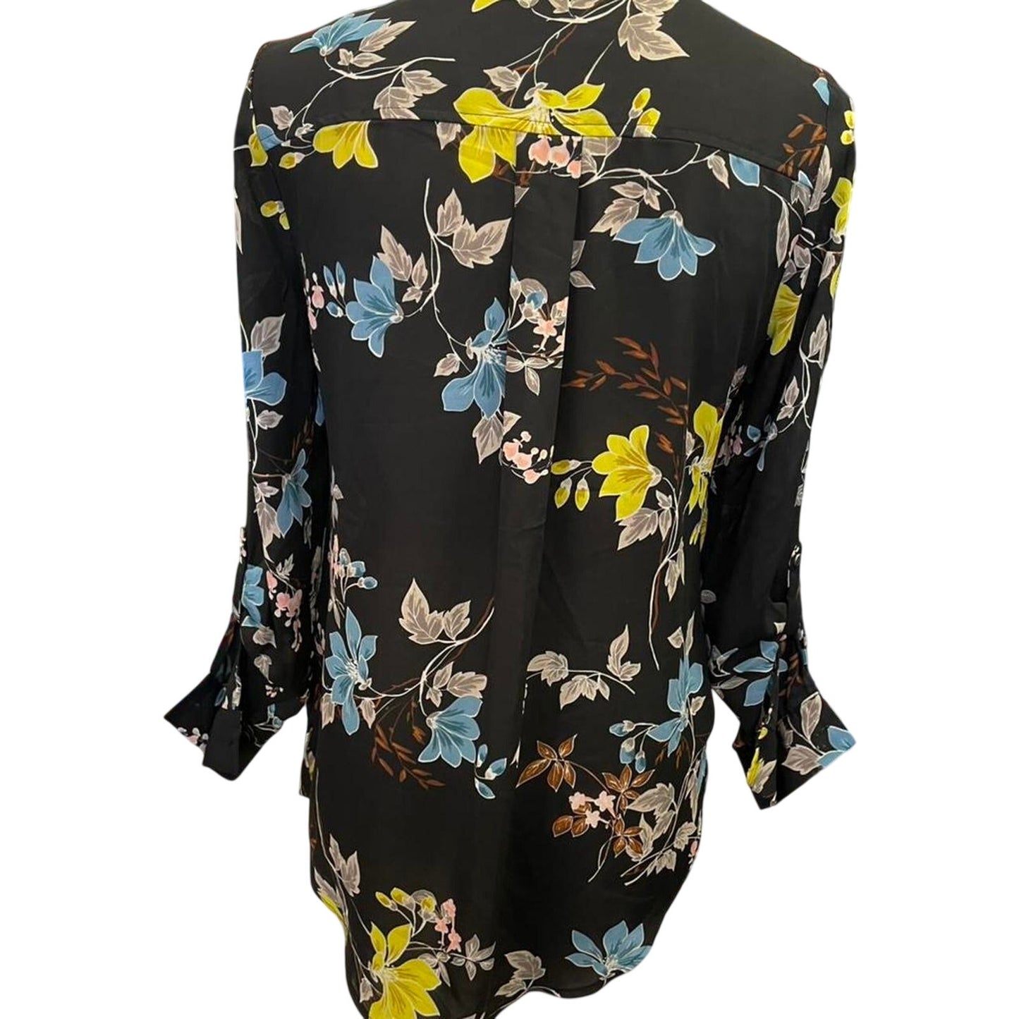 Apt 9 black floral blouse
