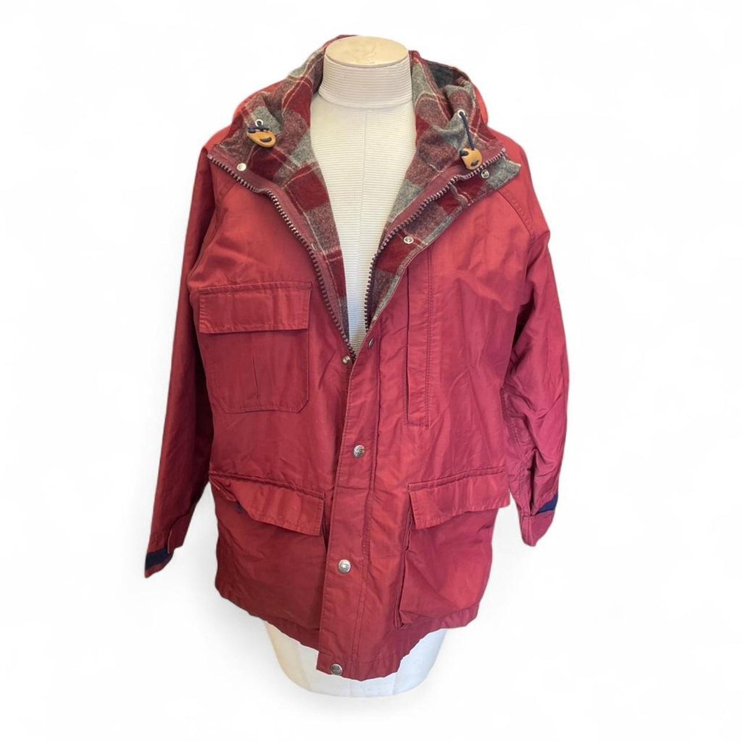 The woolrich woman red plaid