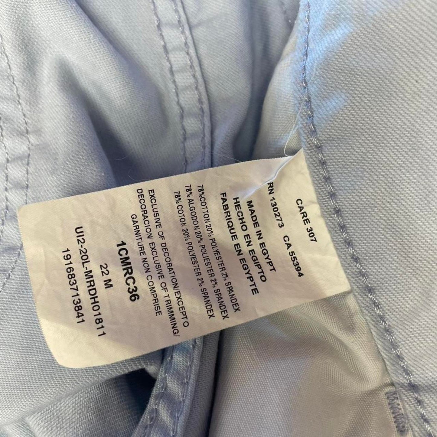 Lee tan capri jeans