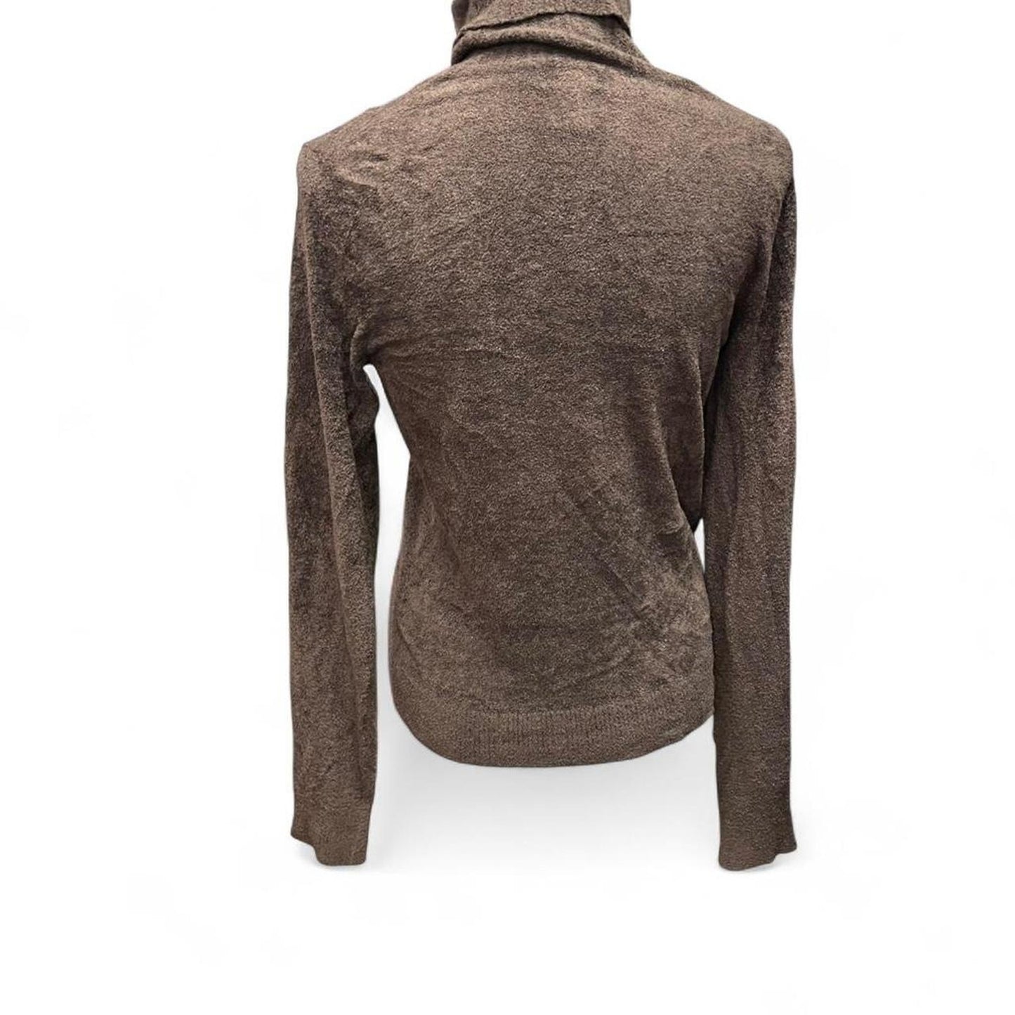 Brown turtleneck sweater size xl