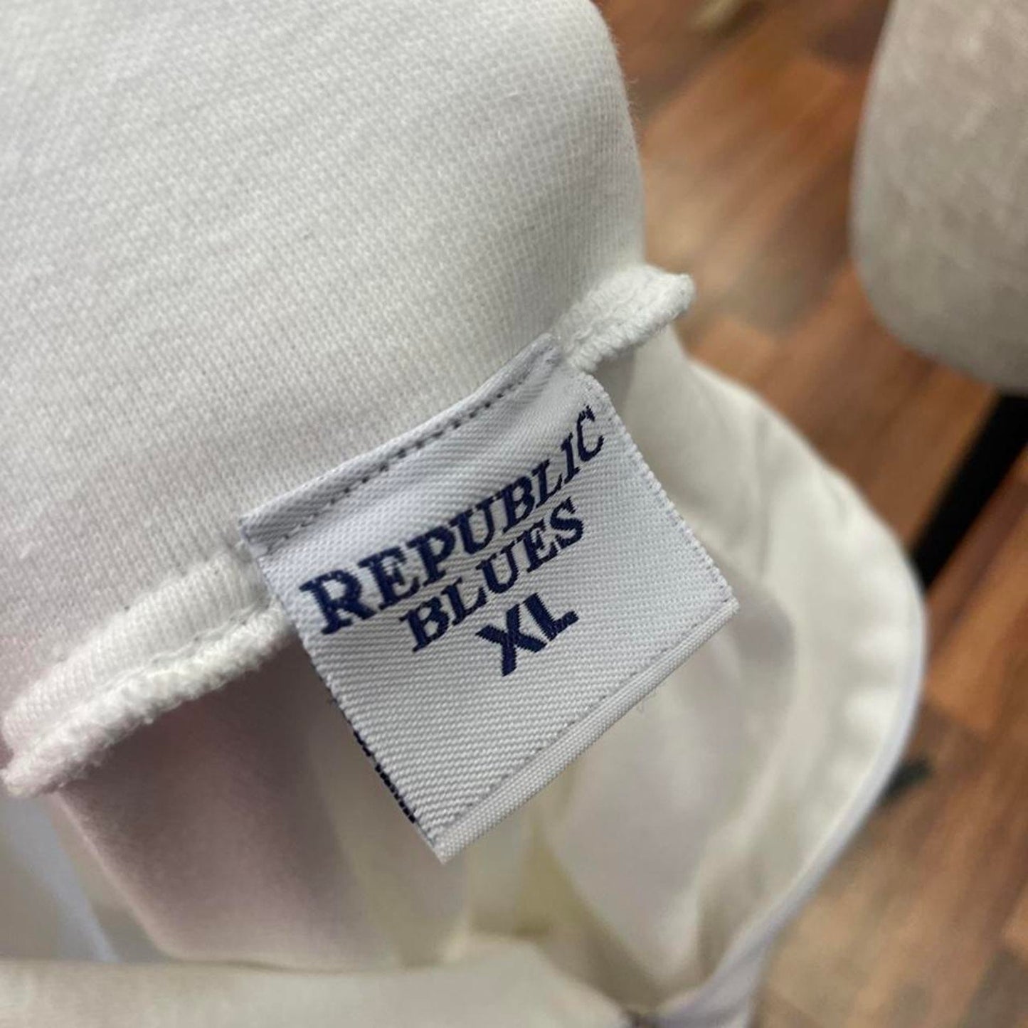Cream republic blues quarter zip