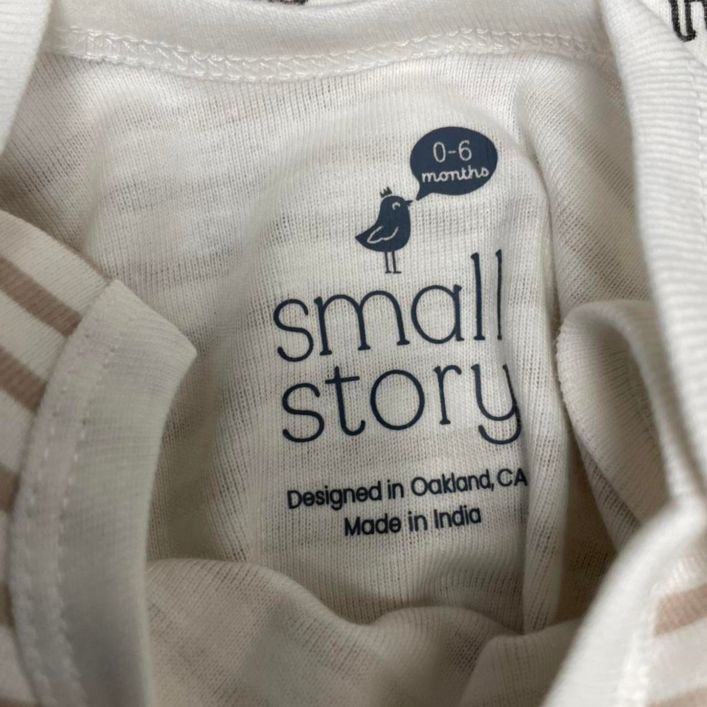 2 small story baby bodysuit