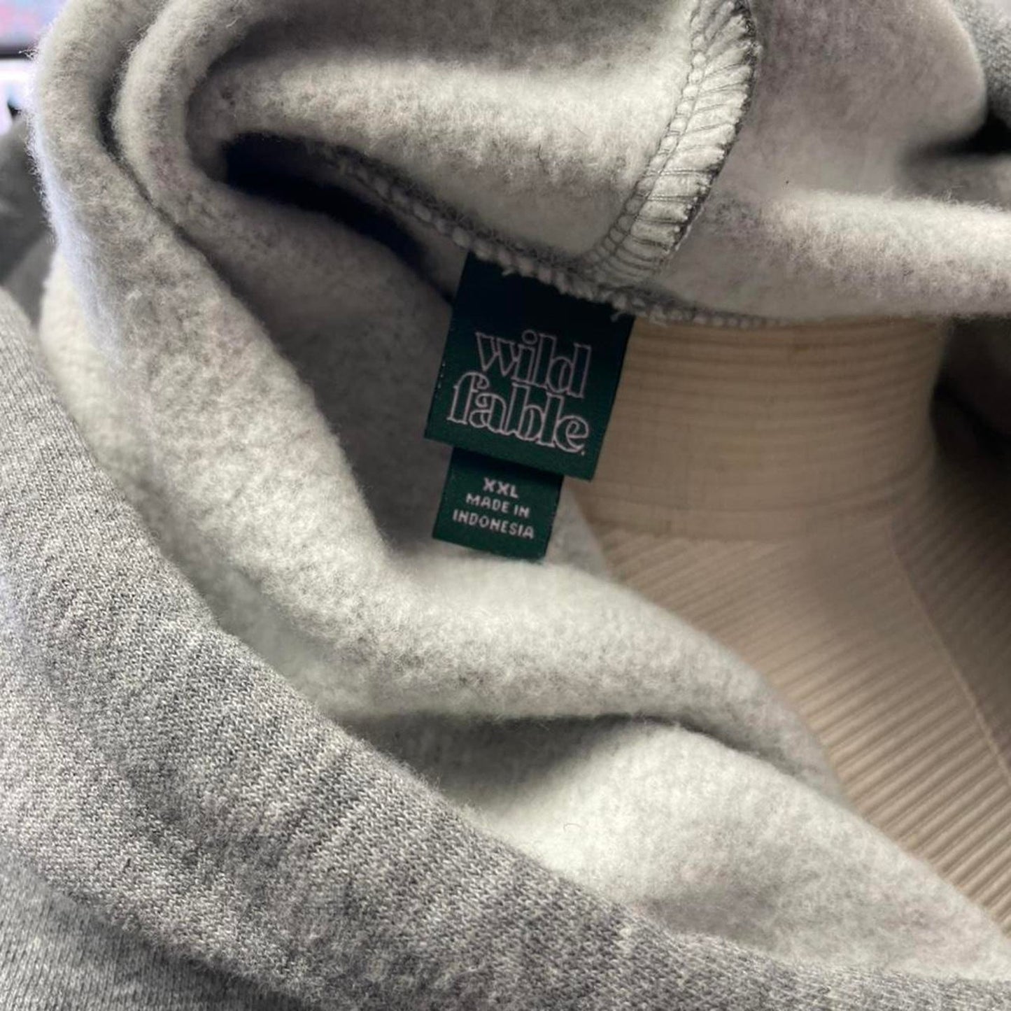 Wild fable grey ombre hoodie