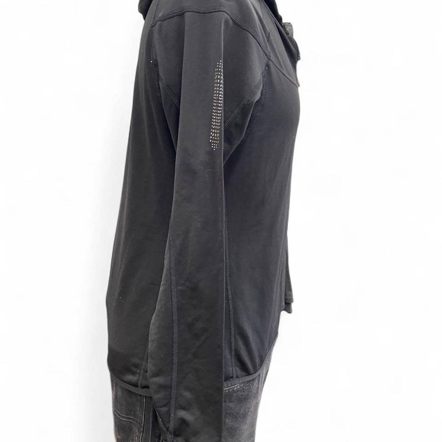 Puma black hoodie with thumb