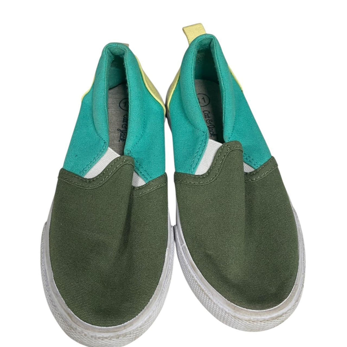 Boys green and yellow casual