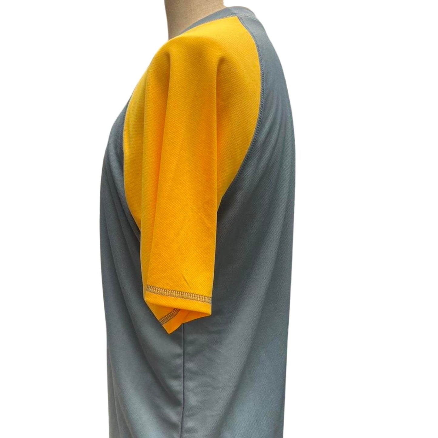 Nike blue and yellow