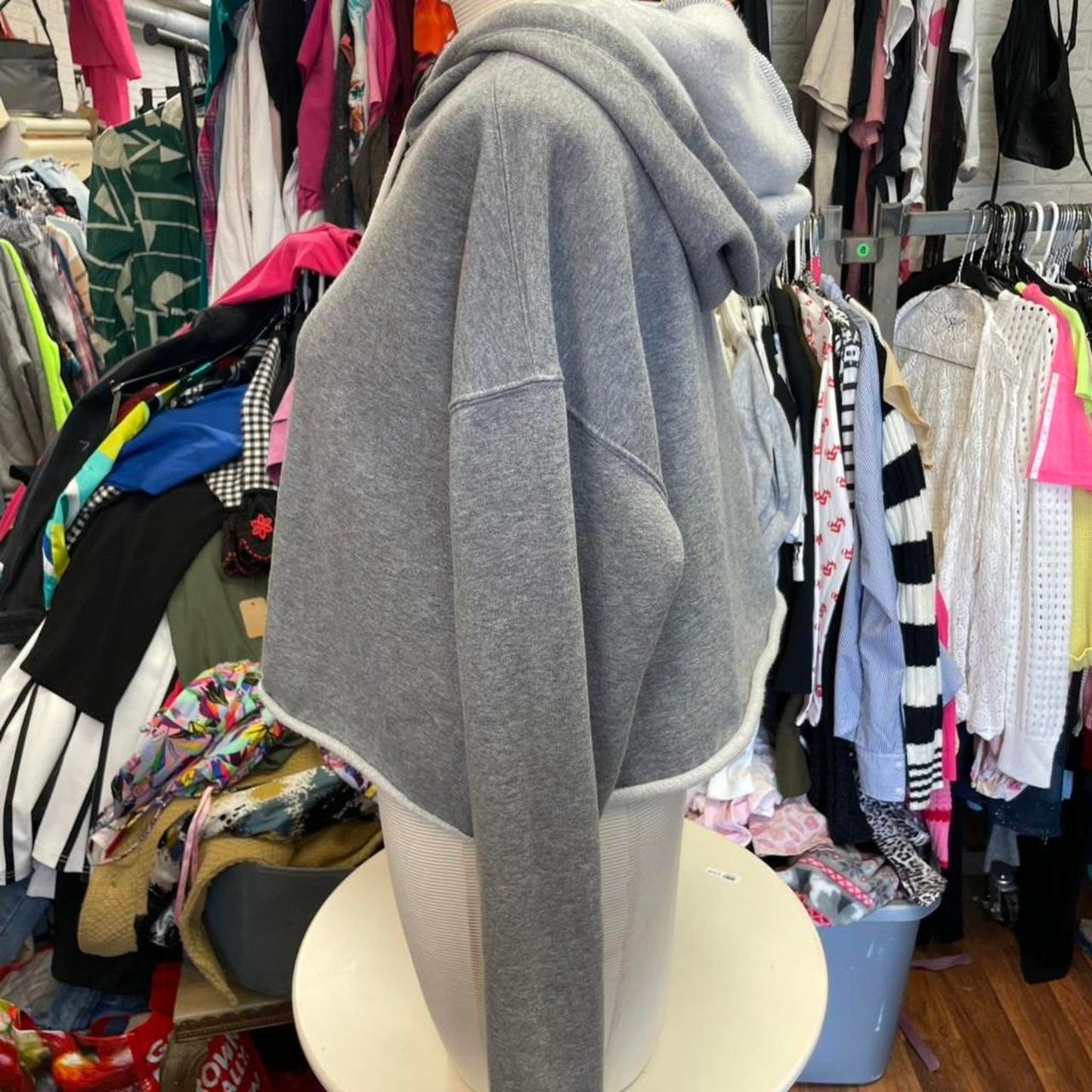 Wild fable grey ombre hoodie