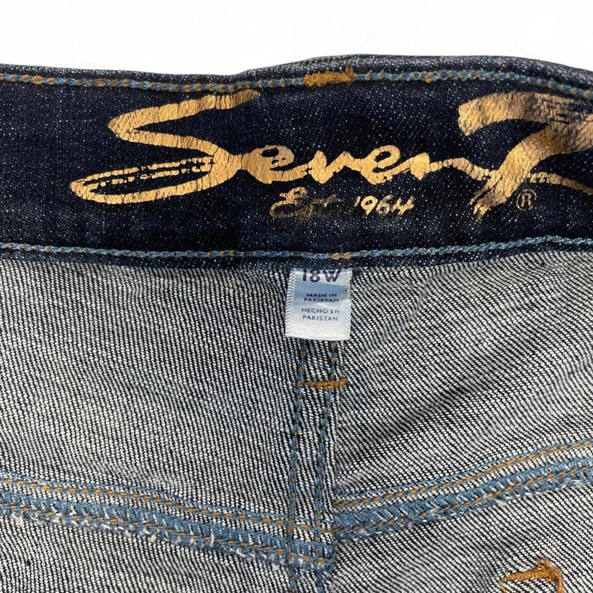 Seven7 low rise flare jeans