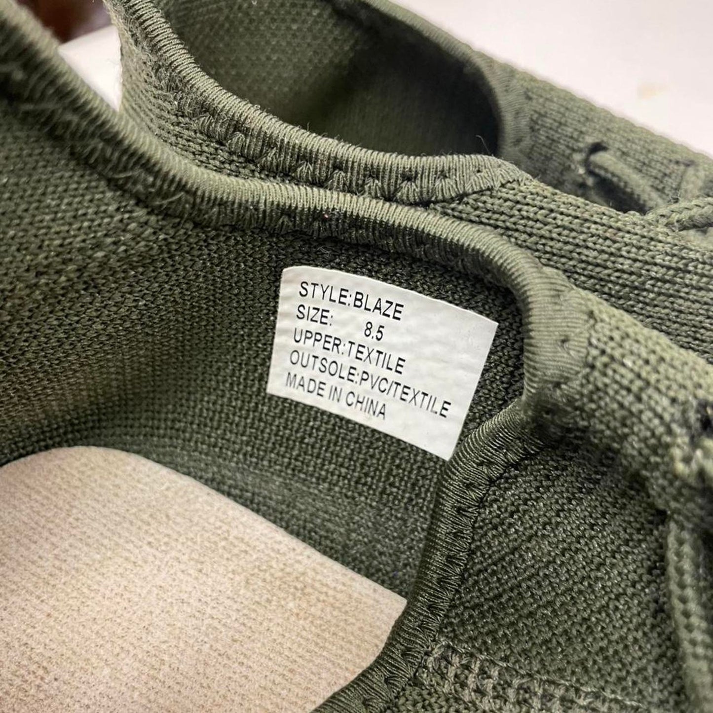Green lace up shoes size