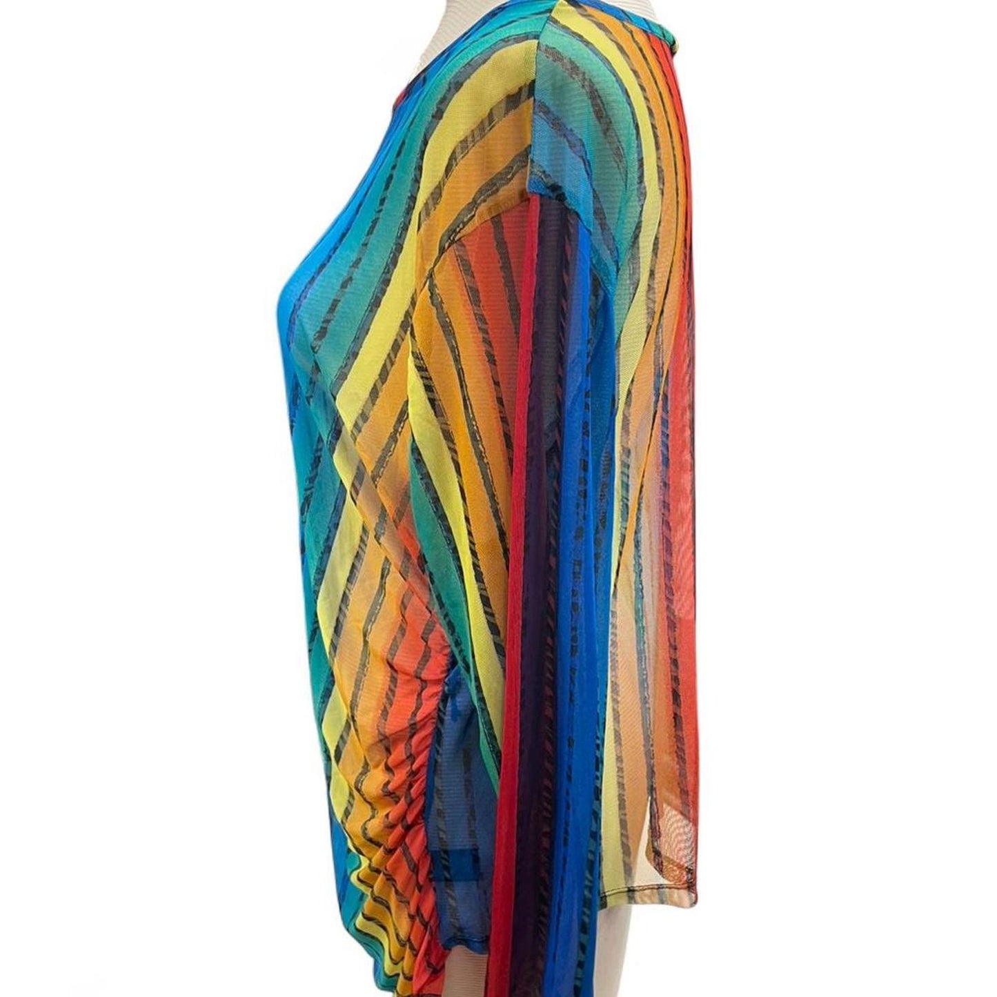 Zuge collection multicoloured sheer mesh