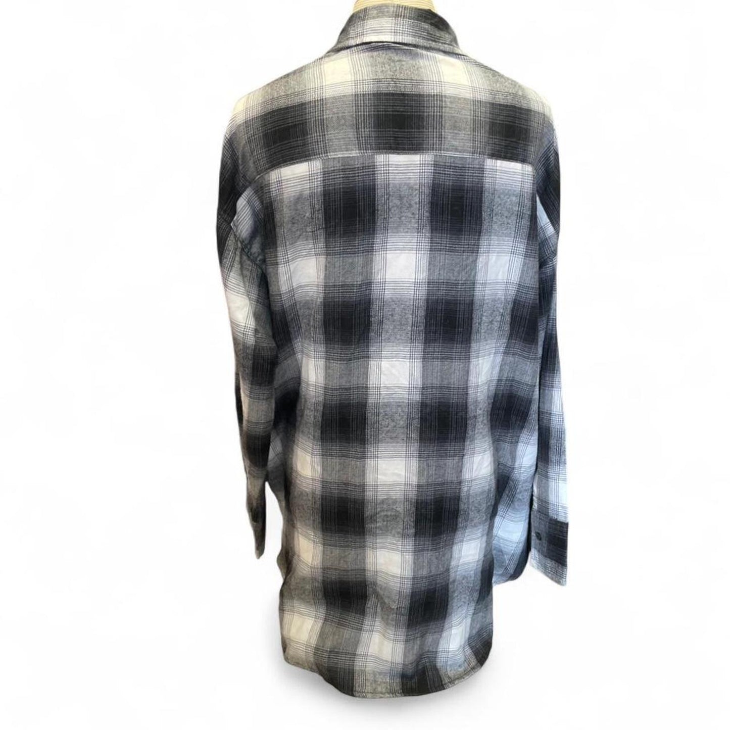 Primark black white plaid