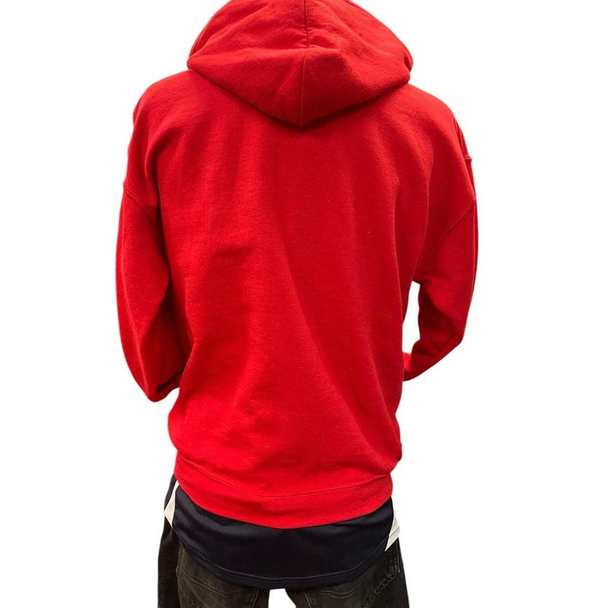 Red le xine hoodie