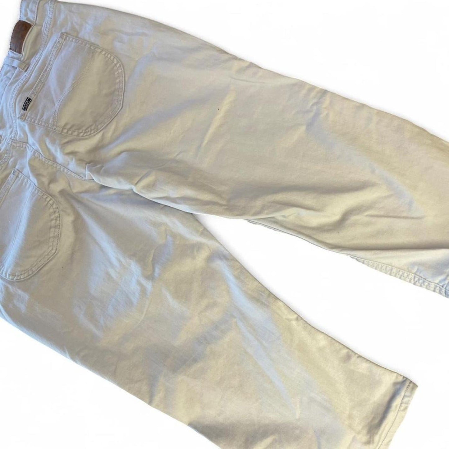 Lee tan capri jeans