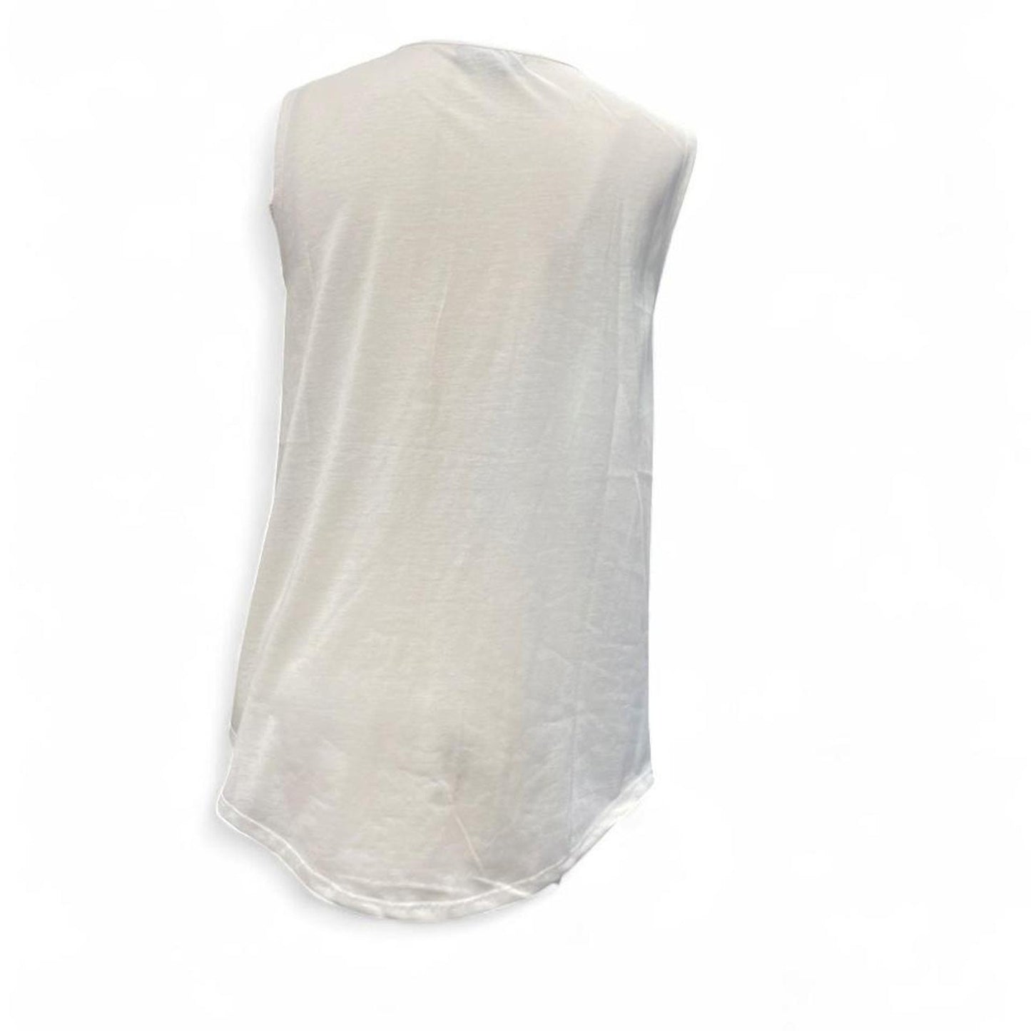 Abstract american flag print tank
