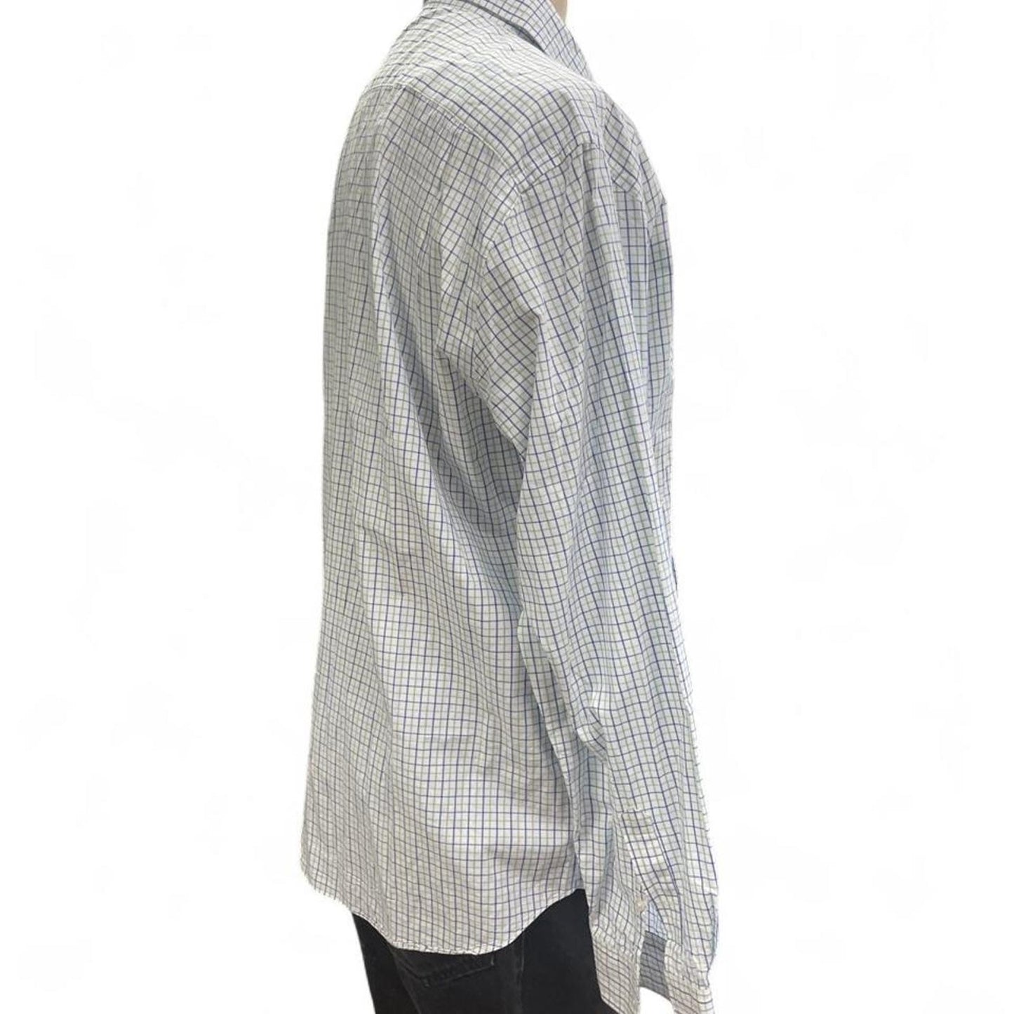 Jcrew blue and white plaid