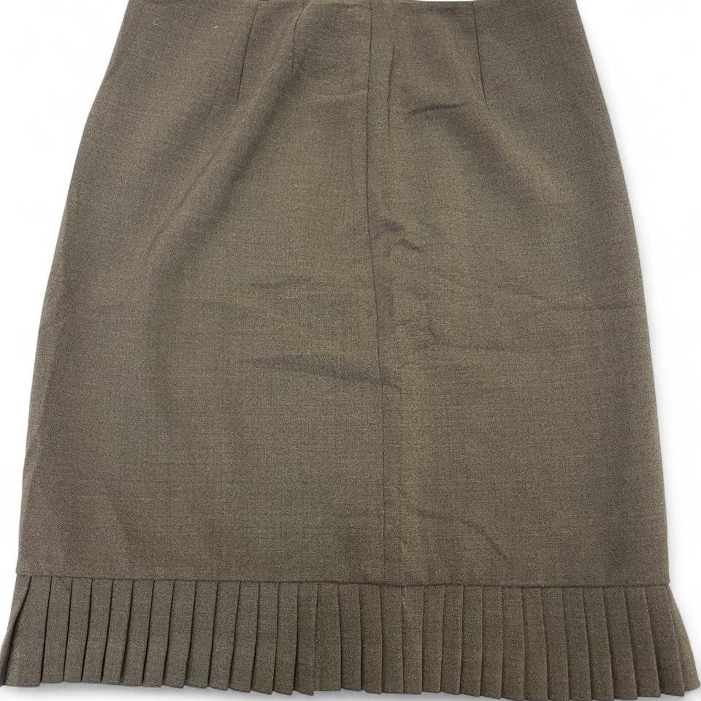 Alfani brown pleated polyester