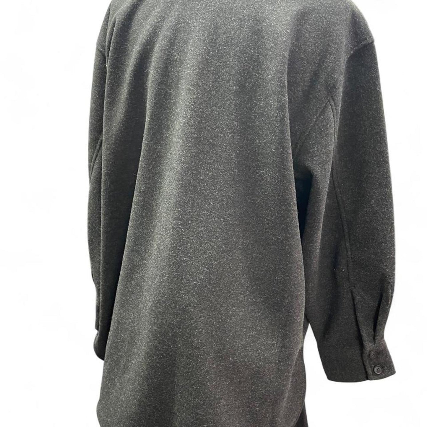 Hm grey oversized button up